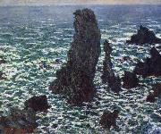 Claude Monet Rocks at Belle-lle oil painting on canvas